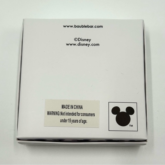 NWT Disney BaubleBar Mickey & Minnie Just Married White Convertible Earrings - Picture 8 of 10